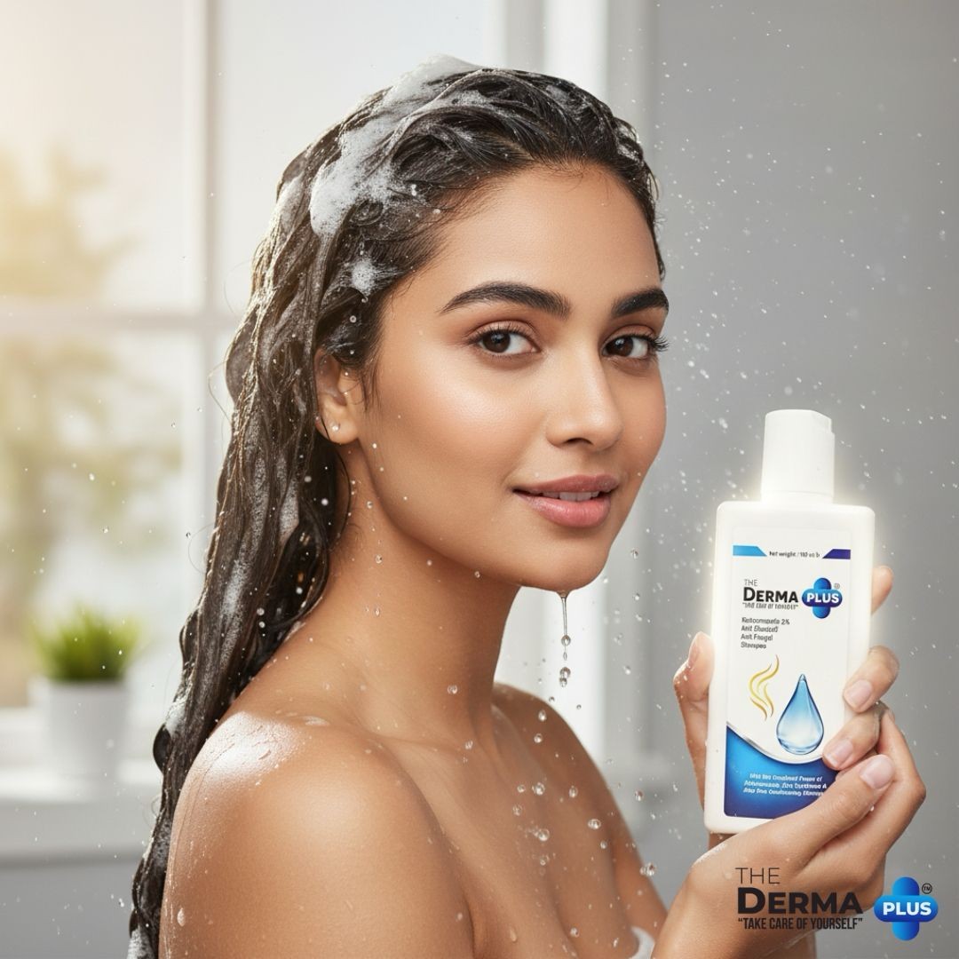 The Derma Plus Ketoconazole 2% Anti‑Dandruff & Anti‑Fungal Shampoo – 100 ml