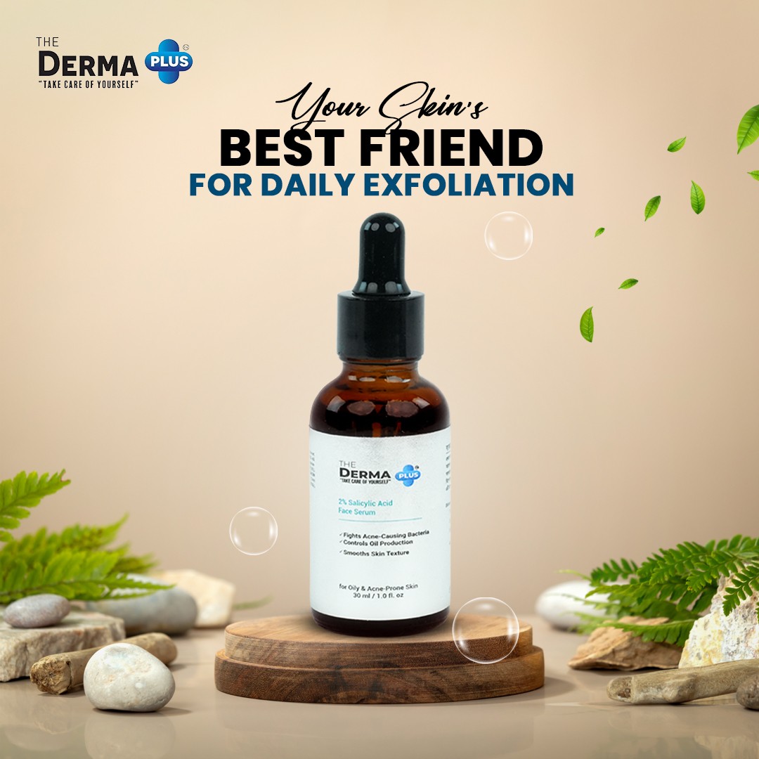 The Derma Plus 2% Salicylic Acid Face Serum – 30 ml