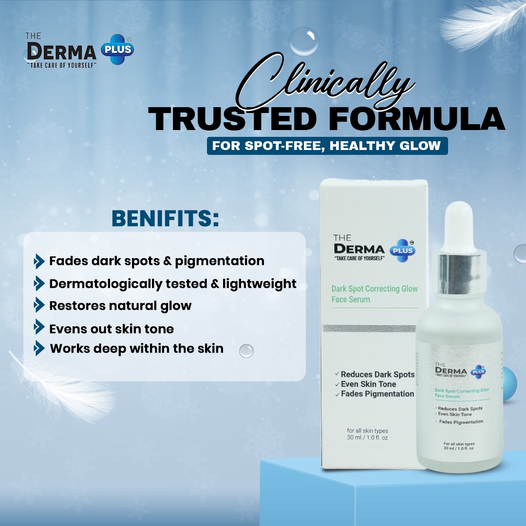 The Derma Plus Dark Spot Correcting Glow Face Serum – 30 ml